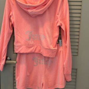 Juicy Couture Pink Velour Jacket